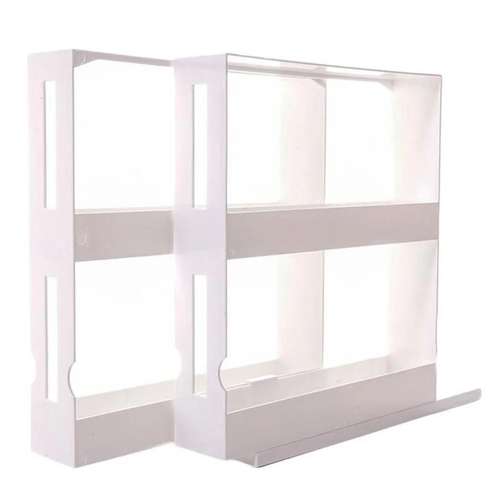 

1pcs Rotating Spice Rack Organizer Kitchen Cabinet Cupboard Organizer Swivel Rack Storage Shelf Dropshipping