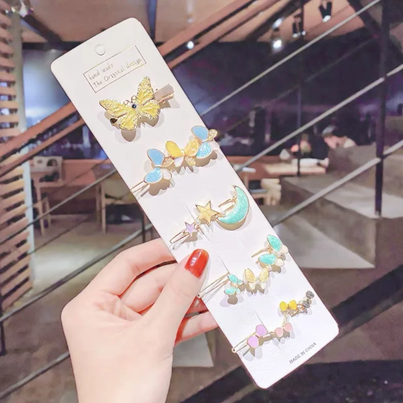 4/5 шт./набор женские заколки для волос