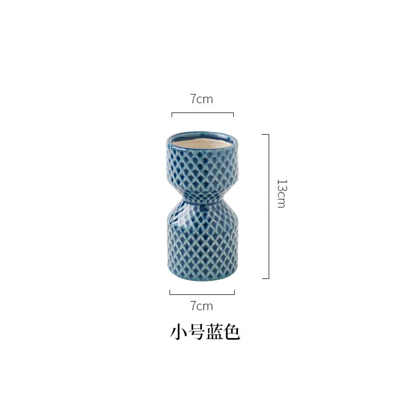 

Nordic Retro Luxury Ceramic Vase Decoration American Modern Geometric Vase Decoration Living Room Decoration Accessories Ideas
