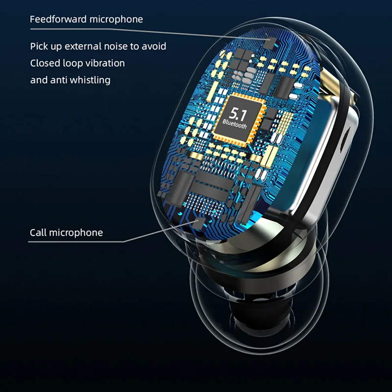 TWS A6 Lite Bluetooth 5 0 наушники гарнитура беспроводные HD голосовые спортивные