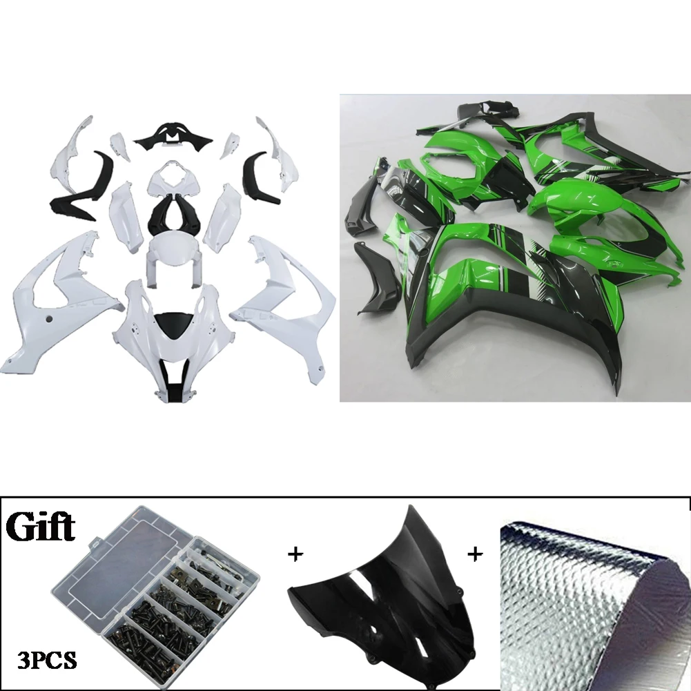 

ABS Injection Fairing Kit Body Work For KAWASAKI NINJA ZX-10R 2016 2017
