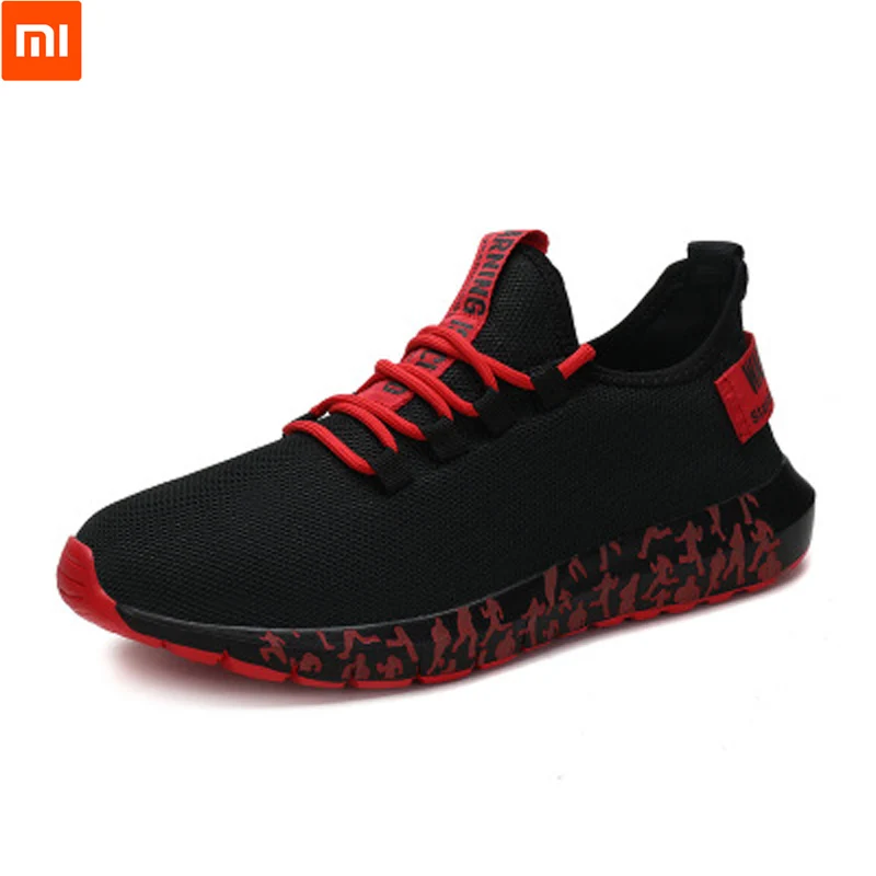 

Xiaomi Vulcanize Sneakers Shoes Breathable Men Casual Shoe No-slip Lace Up Lightweight Tenis Masculino Shoes For Smart Home Life