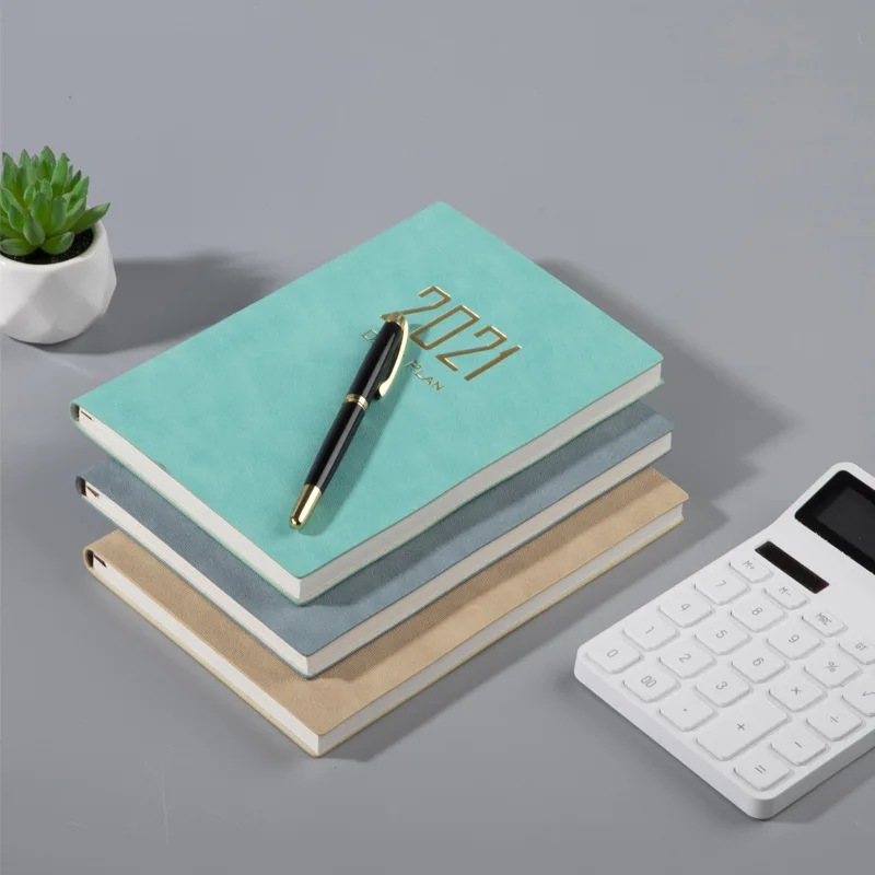 

A5 Note Books Monthly Transparent Schedule Agenda Planner New 2021 Notebooks Agenda Daily Weekly Monthly Plan Stationery Gifts