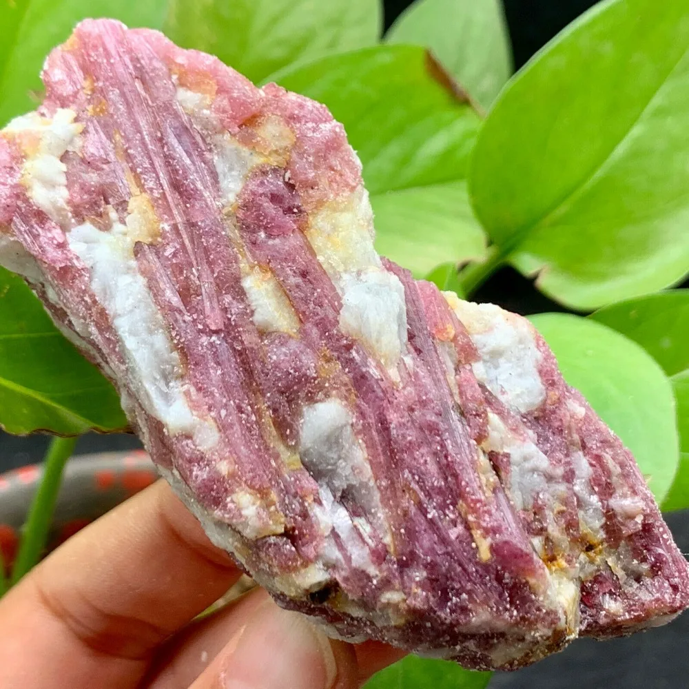 

Natuurlijke Rode Toermalijn Quartz Crystal Originele Stenen