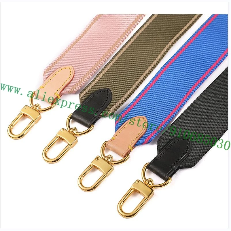 Top Quality Adjustable Smooth Fabric Bag Strap For MULTI POCHETTE Lady Handbag Women Bumbag Belt 8 Colors Option