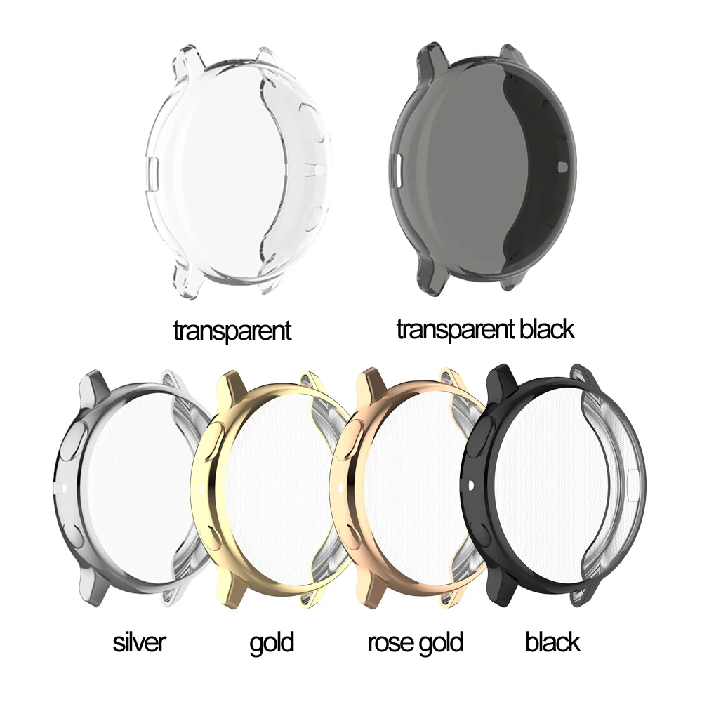 Мягкий чехол для часов из ТПУ с прозрачным покрытием Полностью покрывающий