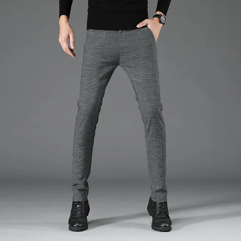 Брюки мужские прямые дышащие повседневные удобные штаны уличная одежда синие