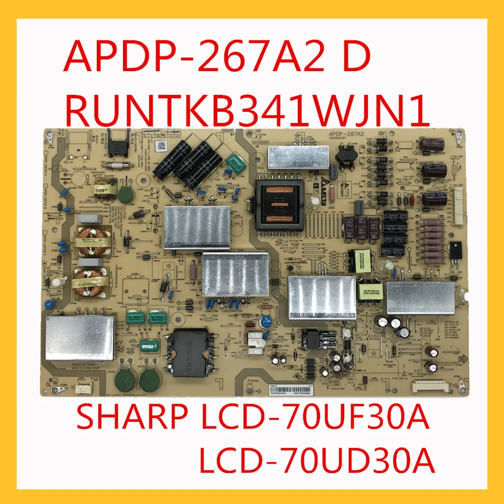 APDP 267A2 D RUNTKB341WJN1 Питание для Sharp ТВ LCD 70UF30A 70UD30A плиты мощности зарядное устройство