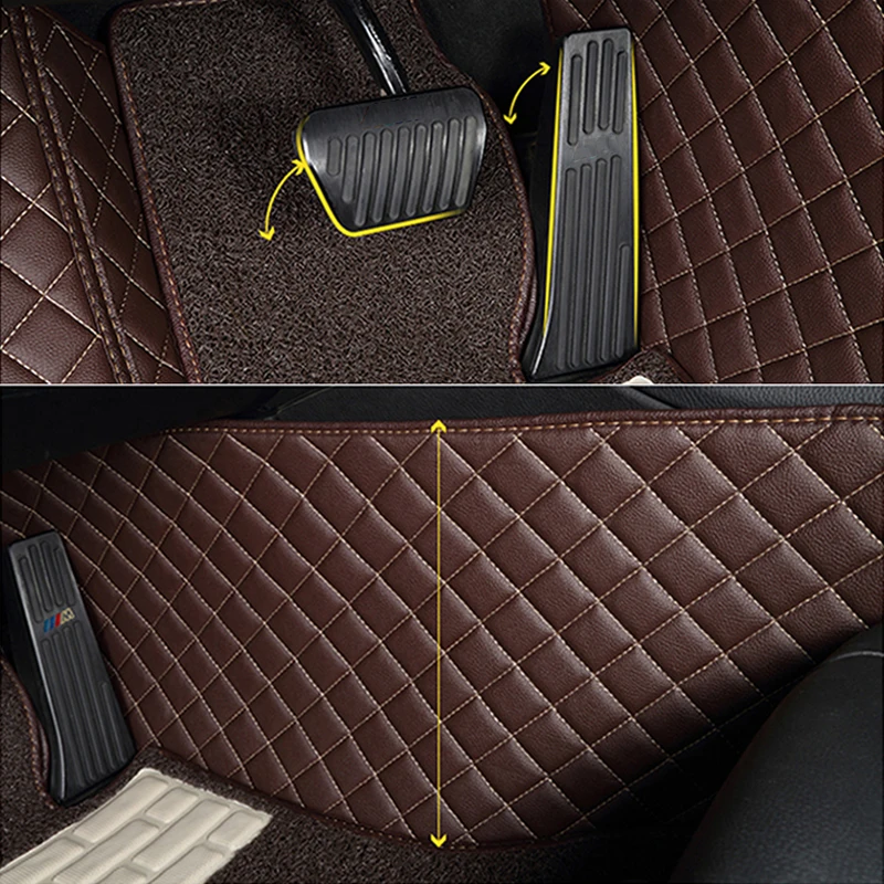 Автомобильные напольные коврики kokololee под заказ для Jac all model JAC S2 S3 T5 Rein13 s5 faux