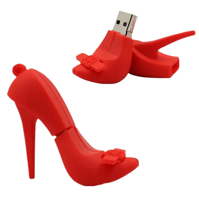 

Usb-накопитель на высоком каблуке, 32 ГБ, 2,0 Mini, мультяшный флеш-накопитель, 4G, 8G, 16G, 64 ГБ, 128 ГБ, карта памяти