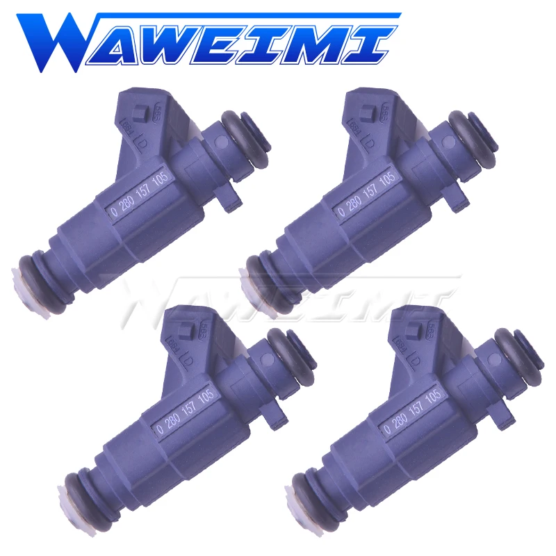 Новый топливный инжектор WAWEIMI 4x форсунка 0280157105 для GM гибкий Монтана FLEX 1 4 2.0 Новое