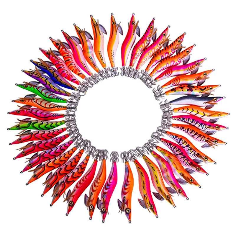 

Fishing Lure Bionic Hard Bait Wooden Shrimp Cuttlefish Hook Blast Fishing Glowing Squid Bait Fish Hook Fishing Accessories Bait