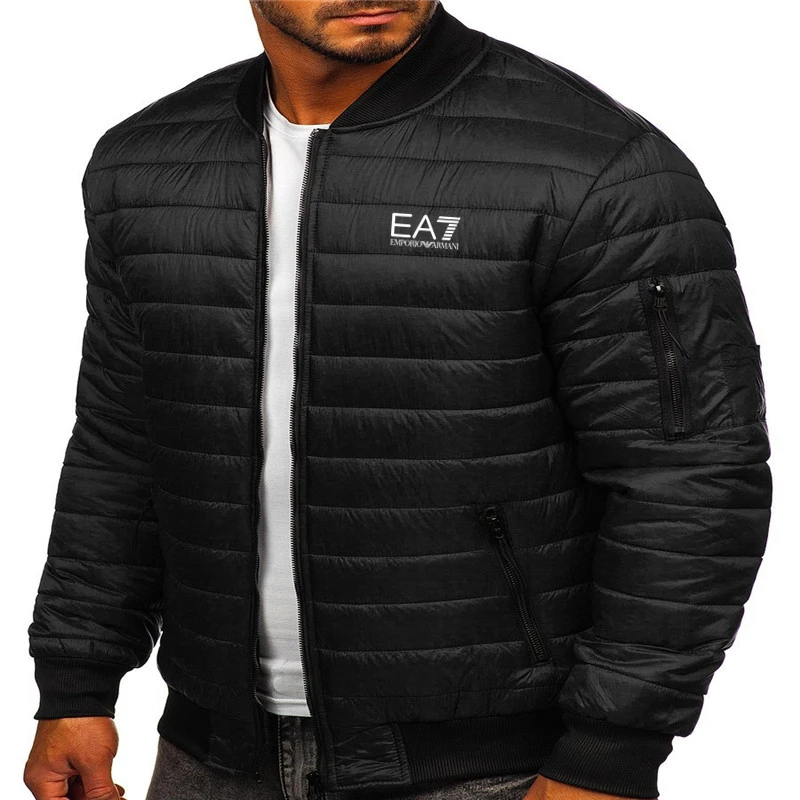 

Mens spring jackets 2021 Fashion Quality Mens Autumn Pleats Fit Jacket Zipper Slim sport men's Casual coat For both menand