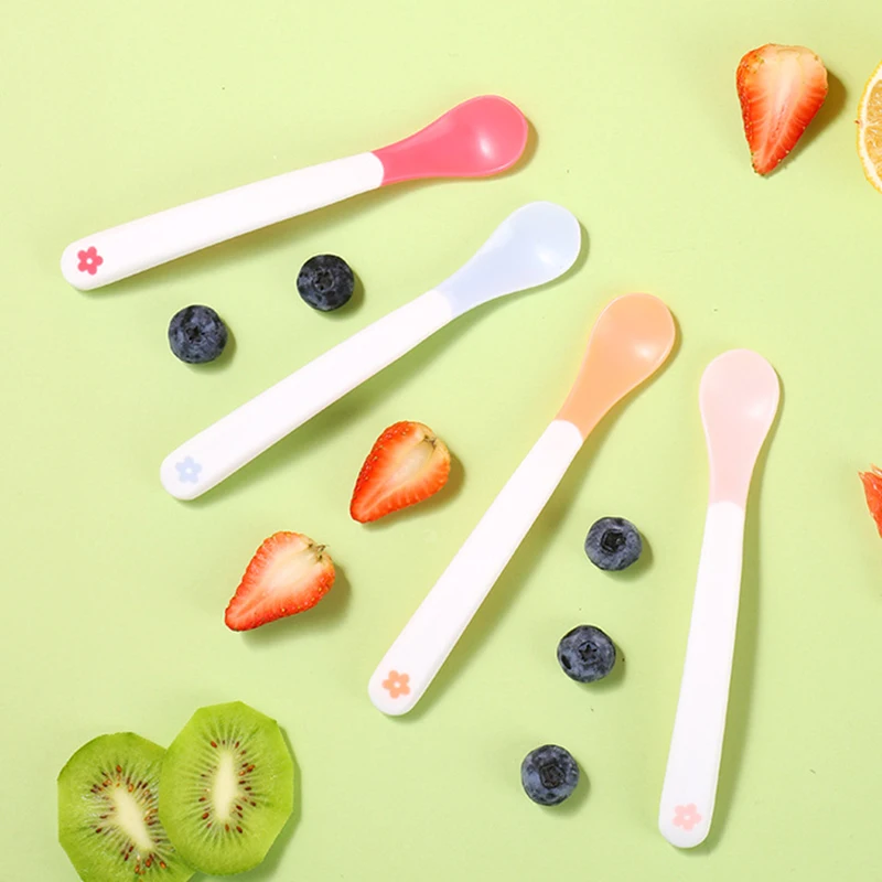 

2/1 шт., ложка с датчиком температуры для детей