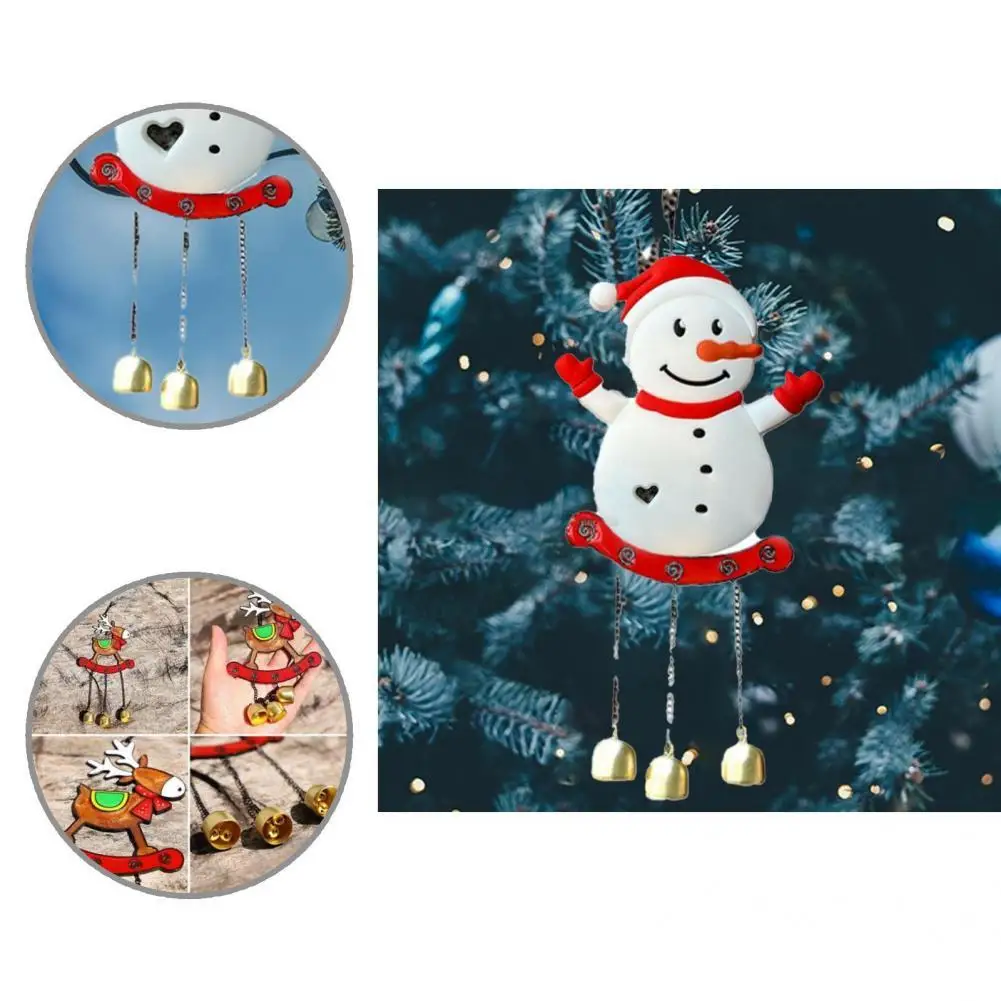 

Metal Convenient Colorful Fine Texture Wind Chime Pendant Bright-colored Hanging Decor Wide Application for Home