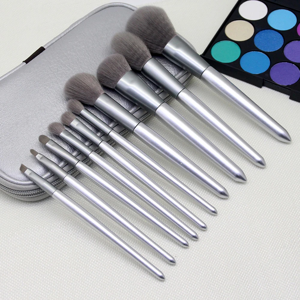 

10pcs Makeup Brushes Set For Foundation Powder Blush Eyeshadow Concealer Blending Beauty Make Up Brush Cosmetic Tools Maquiagem
