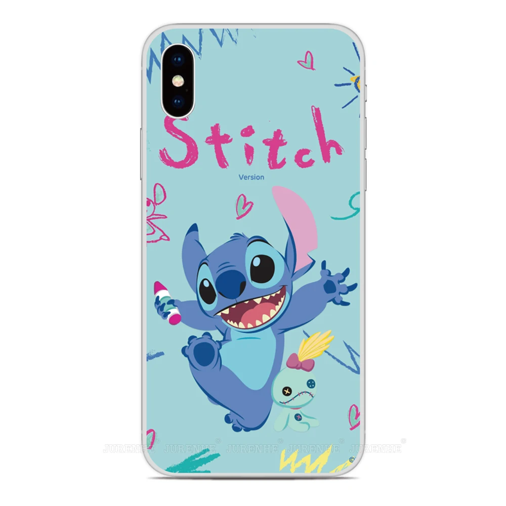 Ститч Охана чехол для zte лезвие A6 A522 A512 A510 A520 A530 X3 Axon 7 V7 Lite V8 мини V9 Vita A610 A602 Nubia M2 Z17 чехол Capa