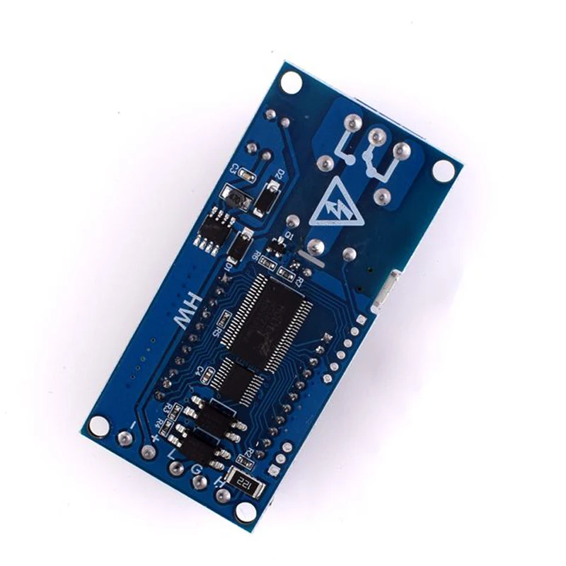 Micro Usb цифровой ЖК дисплей релейный модуль с задержкой времени Dc 6 30 в