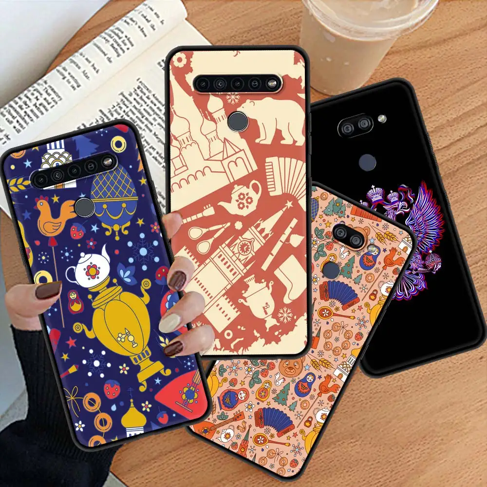 Чехол для телефона LG K40 K40s K41s K50s K61 G6 G7 G8 K50 K42 K52 K71 оболочки Coque черного цвета из