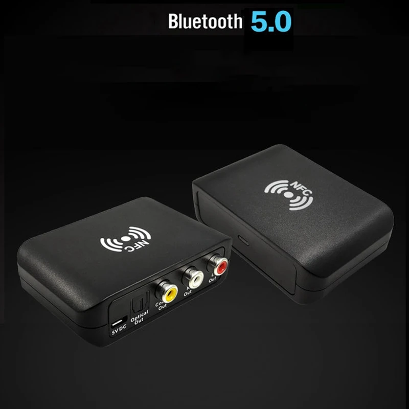Bluetooth o адаптер NFC приемник оптическое волокно 5 1 коаксиальный RCA выход APTX для ТВ