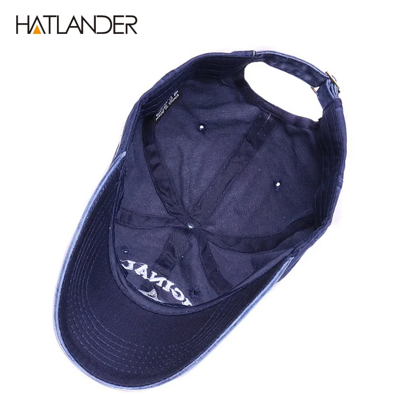 HATLANDER Модная хлопковая бейсбольная Кепка с вышивкой Акула мужская шляпа винтажная Спортивная шляпа Открытый gorras регулируемая хип-хоп кепка