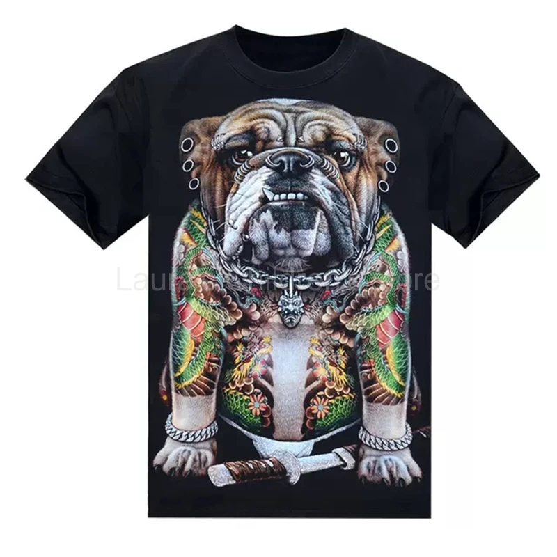 

Самые популярные детские футболки в стиле хип-хоп 20-х годов, футболка с 3D рисунком собаки в стиле Харадзюку и модный дышащий Топ для мальчико...