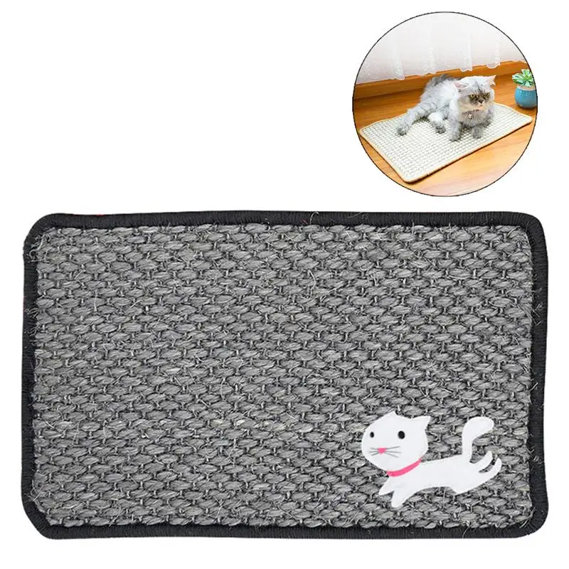 

Cat Scratch Mat Cat Toy Big-size Sisal Furniture Protection Pet Scratcher Pad Bed Mat Toy Claw Care