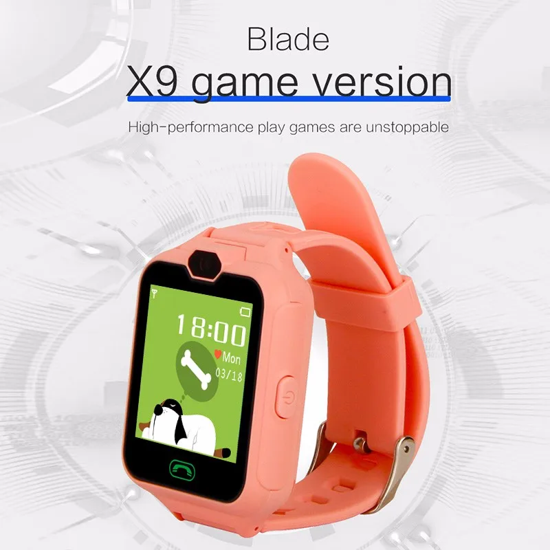 

Kids Smart Watches for Children's Color Touch Baby Watch Children SOS Call HD Photo 1.5 inch display game version Gift