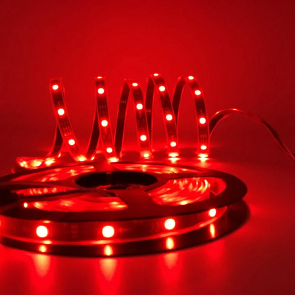 WS2811 RGB светодиодный светильник, Пиксельная полоса, Адресуемая 30/60/Leds/m, светодиодные пиксели, внешний 1 Ic, контроль, 3 светодиода, украшение дома и Рождество