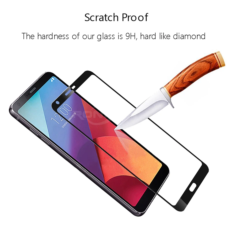 Полное покрытие закаленное стекло для LG K10 2017 3d 9H Взрывозащищенная защитная