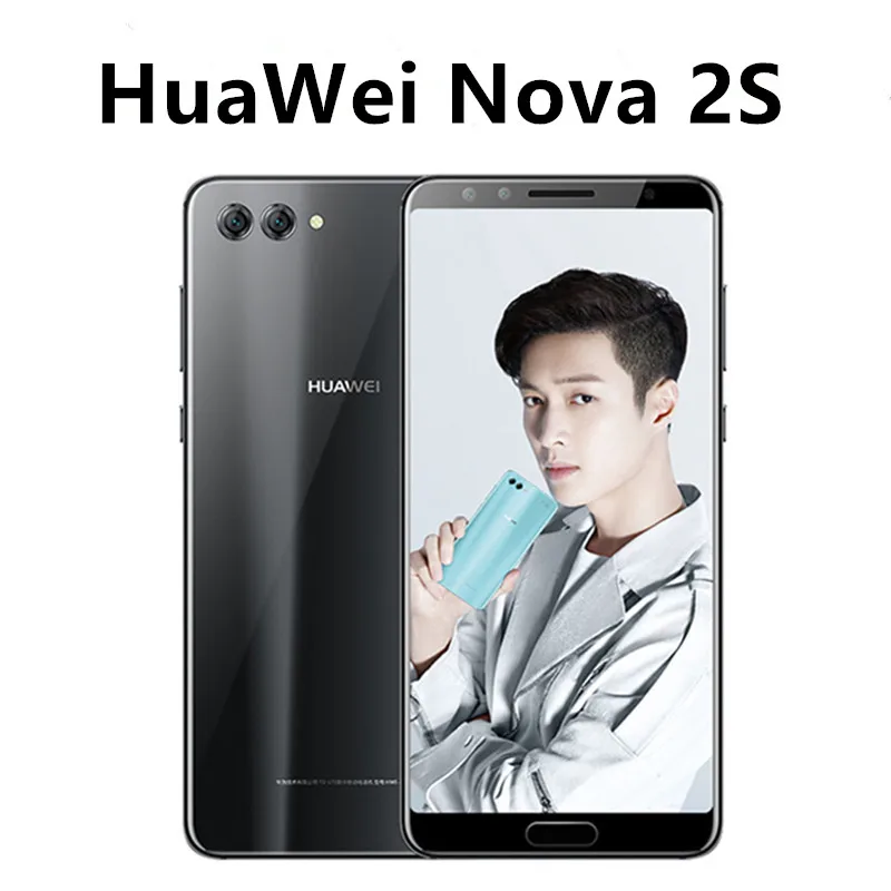 HuaWei Nova 2S смартфон с 5 5-дюймовым дисплеем процессором Kirin 8 0 ОЗУ 6 ГБ ПЗУ 64 20 МП 4G LTE