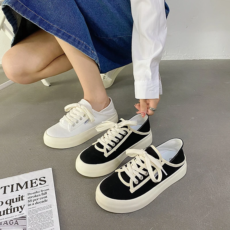 

Новинка 2021, Универсальные однотонные мягкие и удобные кроссовки для студентов, 2381