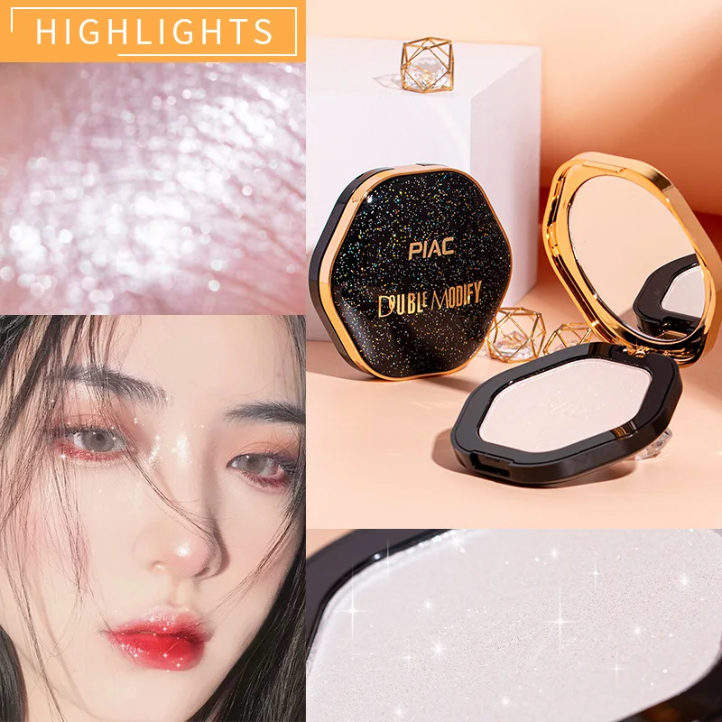 

Diamond High-gloss Lasting Waterproof Mashed Potatoes Highlighter Repairing Plate Natural Brighten Contour Makeup Cosmetic TSLM2