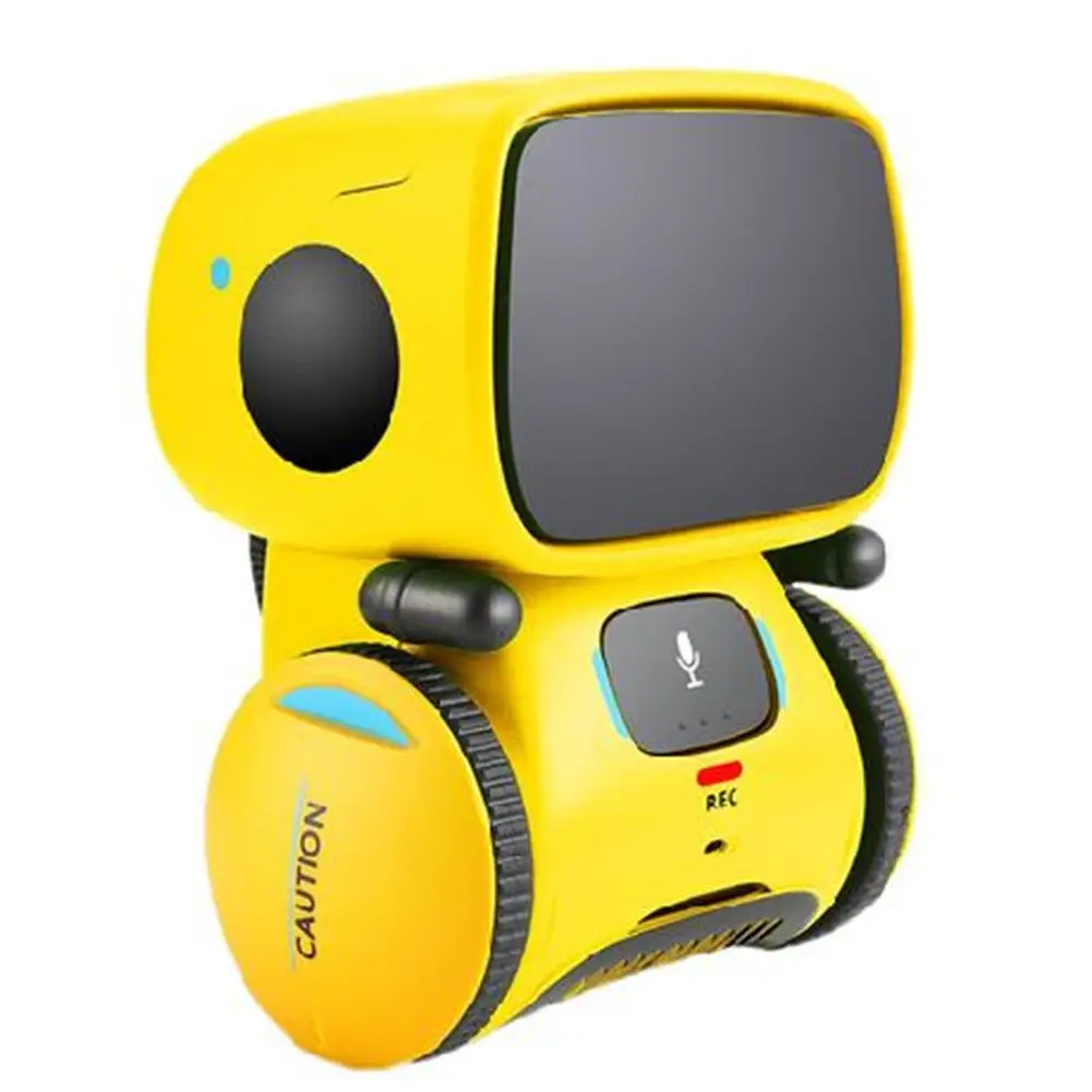 Умная игрушка робот для детей с сенсорным управлением и функцией распознавания