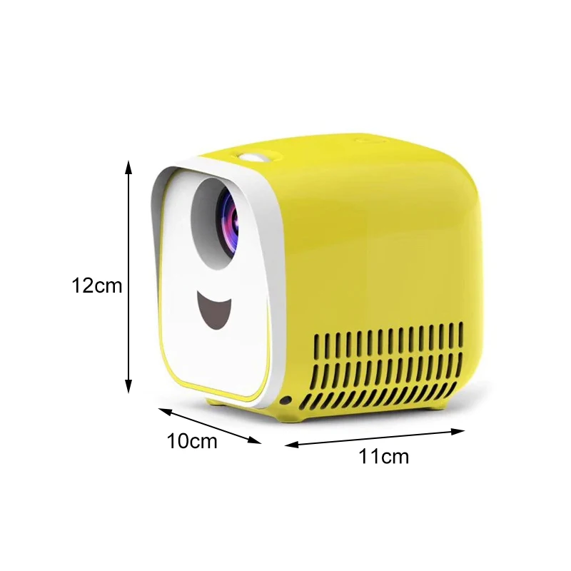 

Vivibright Portable Projector USB Projector 1000 Lumens 1080p HDMI Video Projector LCD For Home Theater for Children Gift