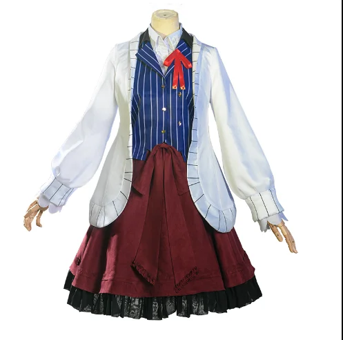 

2020 Time and space painted traveler heroine cos Lolita skirt cosplay costume full set of daily lolita