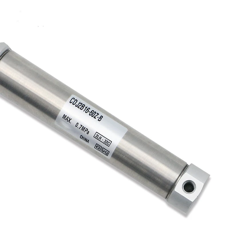 Мини цилиндр с двойной скобой SMC type CDJ2D 10 12 16 ход отверстия 5 15 20 25 30 40