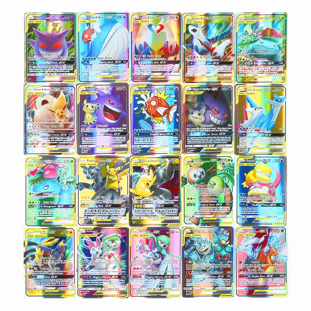 240 шт держатель Pokemones альбом для коллекции карт Pokemones и некоторые варианты GX MEGA EX card