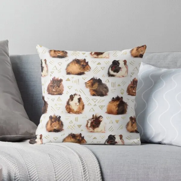 

The Essential Guinea Pig ative Throw Pillow Cover Print Pillow Case Waist Cushion Cover Pillows NOT Included