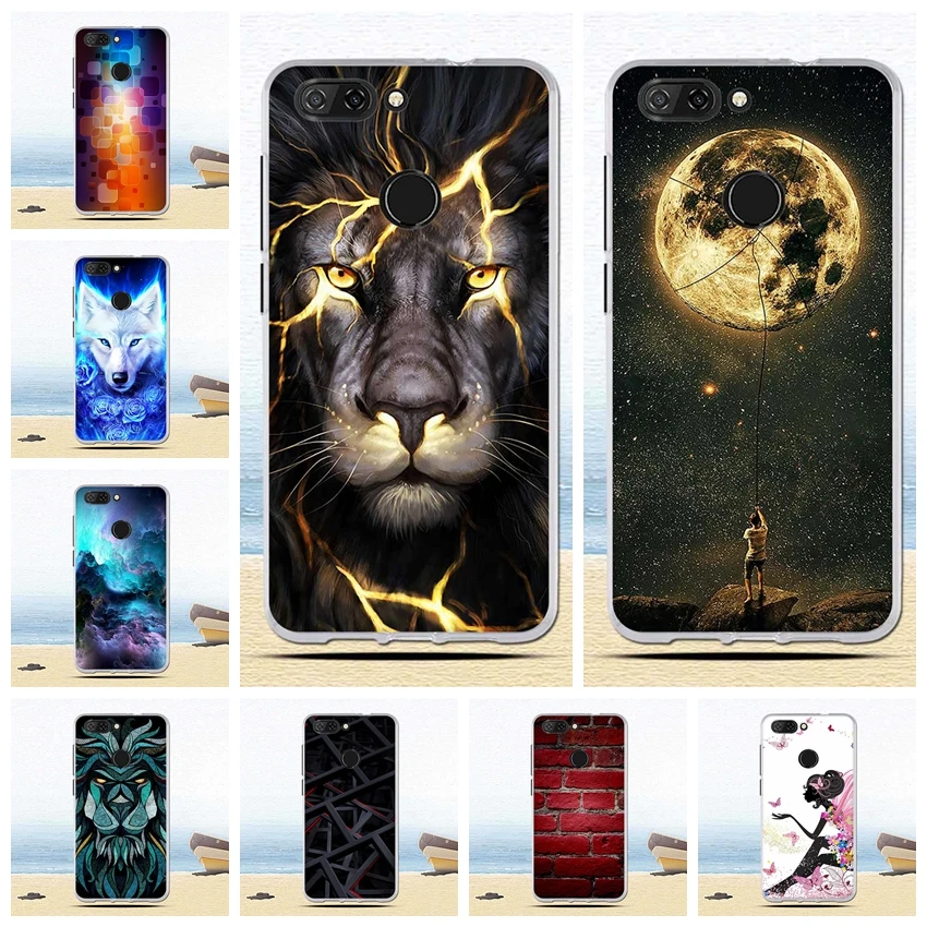 Чехол для телефона zte Blade V9, чехол, 5,7 дюймов, милый мультяшный высококачественный мягкий чехол из ТПУ, силиконовый чехол для zte V9 Fundas