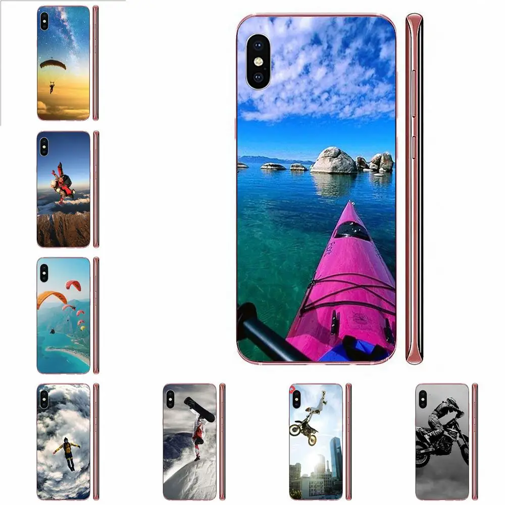 Вертикальный гибрид для экстремальных видов спорта скайдайвинга и катания на