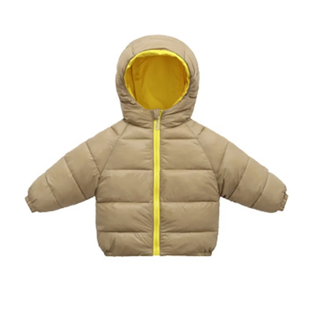 ARLONEET/осенне зимние плотные пальто с капюшоном для маленьких девочек и мальчиков