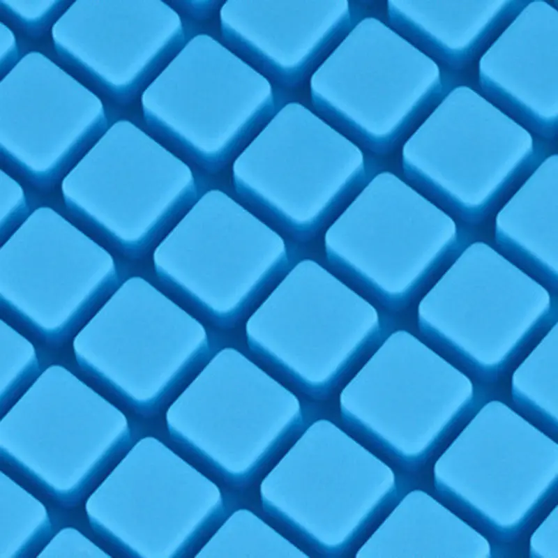 Силиконовая маленькая квадратная лоток с формой 126 ячеек для кубиков льда Jello Candy