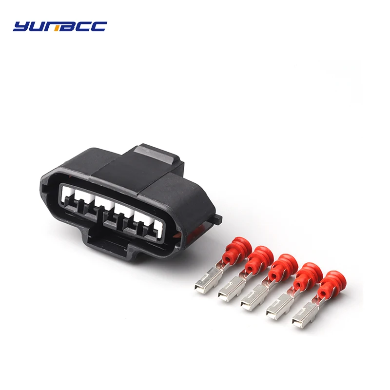 

5 Sets 5 Pins KET Engine Plug Female Housing Wire Harness Connector Ignition Air Flow Meter Socket For Toyota MG640945-5