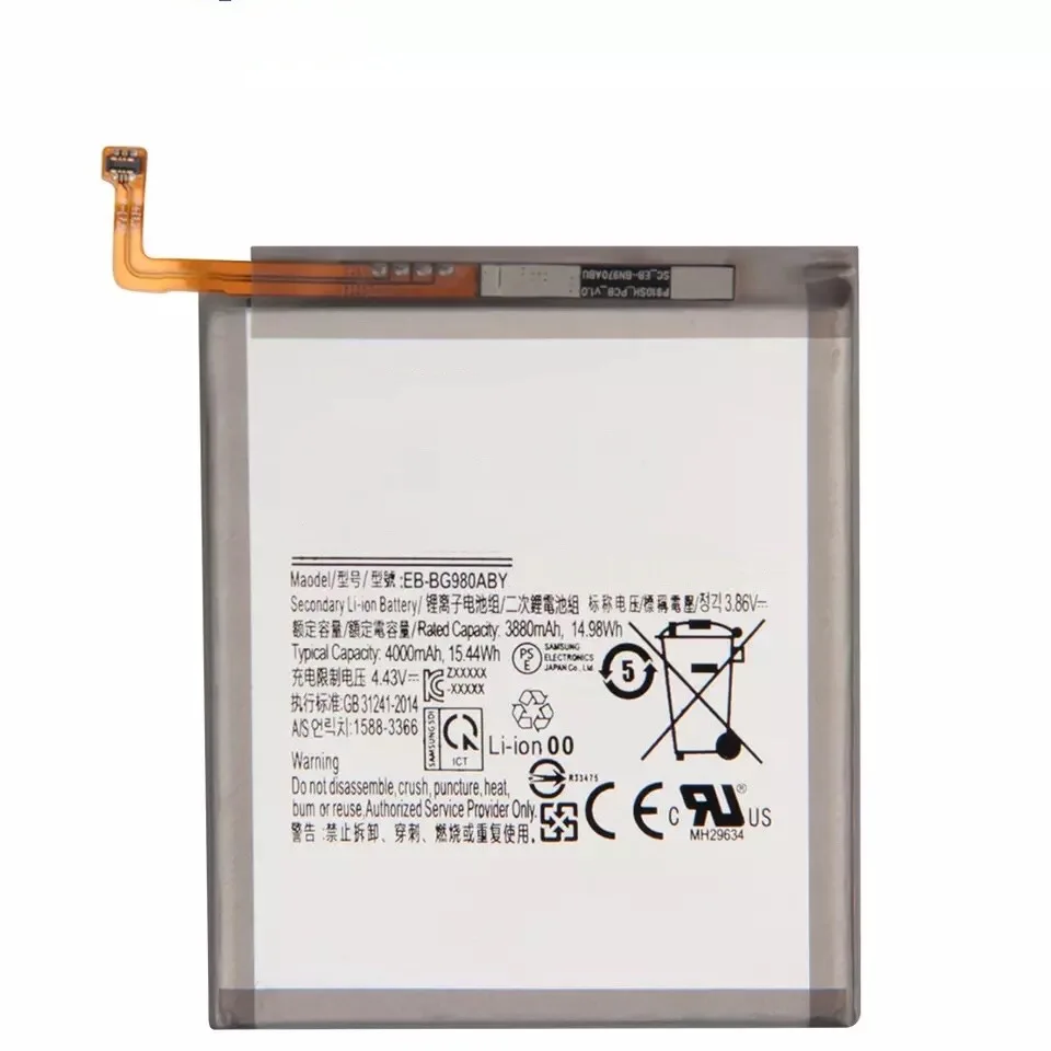 

Suitable for Sam sung S20 mobile phone battery G980 electricity Board EB-BG980AB Y built-in battery board S20 battery