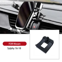 for nissan sylphy 2016 2017 2018 car holder bracket for mobile phone cell in car dashboard air vent stand clip mount gps holder