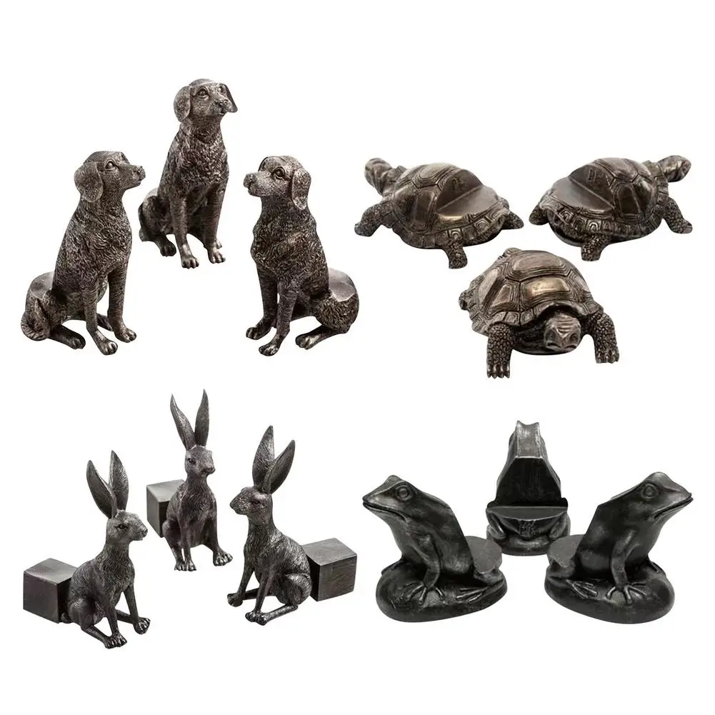 

3PCS Flower Pot Holder Potty Feet Resin Animal Plant Pot Feet Planter Support Garden Decoration Outdoor Statue Garden Pot Plant