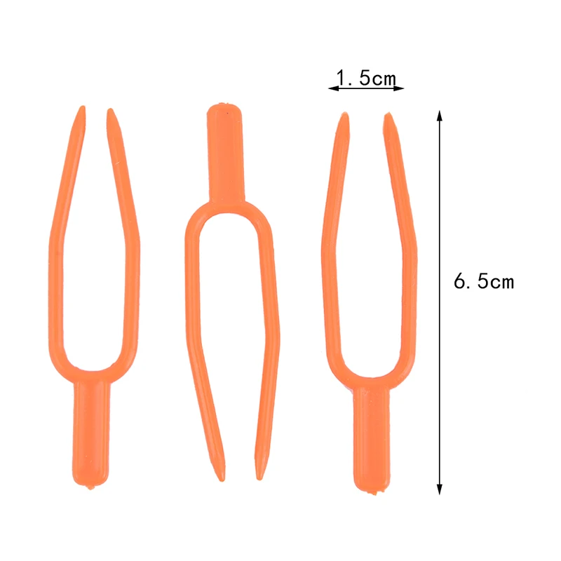 

50pcs Garden Tool Plastic High Quality Plant Clips Stolons Fastening Fixture Clamp Accessory