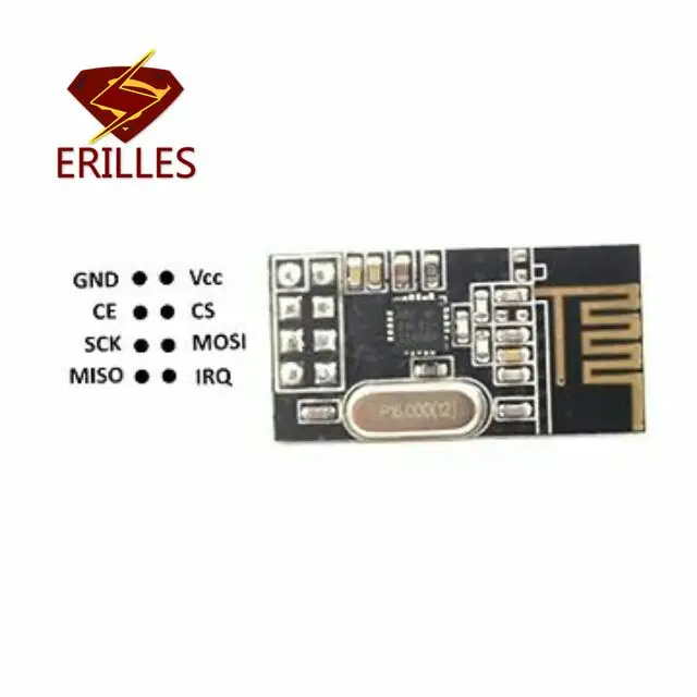 Модуль передачи NRF24L01 2 4 ГГц + беспроводные данные ГГц/обновленная версия Мбит/с