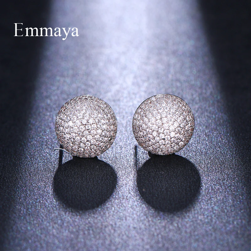 Emmaya самые популярные минималистские полукруглые циркониевые женские модные